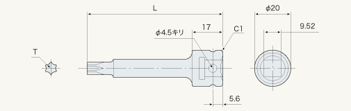 AS-T-9.52-T type